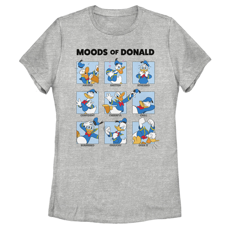 Women's Mickey & Friends Moods of Donald Duck T-Shirt