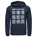 Men's Mickey & Friends The Moods of Donald Duck Pull Over Hoodie