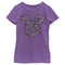 Girl's Mickey & Friends Mickey Mouse Animal Print Silhouette T-Shirt