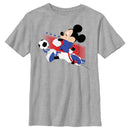 Boy's Mickey & Friends Mickey Mouse Soccer USA T-Shirt
