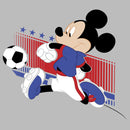 Boy's Mickey & Friends Mickey Mouse Soccer USA Pull Over Hoodie