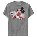 Boy's Mickey & Friends Mickey Mouse Soccer Canada Performance Tee