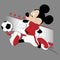 Boy's Mickey & Friends Mickey Mouse Soccer Canada Performance Tee