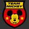 Boy's Mickey & Friends Team Mickey Badge Germany T-Shirt