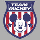 Boy's Mickey & Friends Team Mickey Badge USA T-Shirt