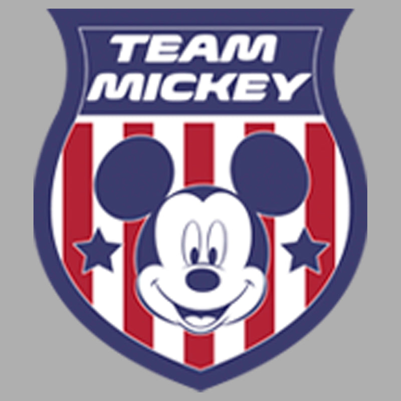 Boy's Mickey & Friends Team Mickey Badge USA T-Shirt