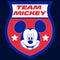 Boy's Mickey & Friends Team Mickey Badge France T-Shirt