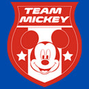 Boy's Mickey & Friends Team Mickey Badge Canada T-Shirt