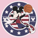 Girl's Mickey & Friends Mickey Mouse Basketball Dunk T-Shirt