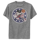 Boy's Mickey & Friends Mickey Mouse Basketball Dunk Performance Tee