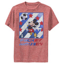 Boy's Mickey & Friends Mickey Mouse Soccer Star Performance Tee