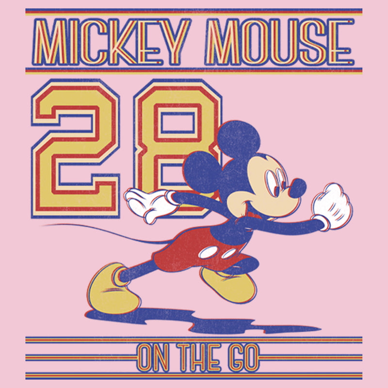 Girl's Mickey & Friends Mickey Mouse 28 On The Go T-Shirt