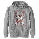 Boy's Mickey & Friends The Lovers Mickey and Minnie Pull Over Hoodie