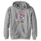 Boy's Mickey & Friends Minnie Mouse and Daisy Duck Hearts Pull Over Hoodie