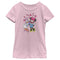 Girl's Mickey & Friends Minnie Mouse and Daisy Duck Hearts T-Shirt