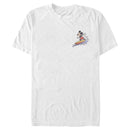 Men's Mickey & Friends Distressed Pocket Surfer T-Shirt