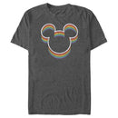 Men's Mickey & Friends Rainbow Logo T-Shirt