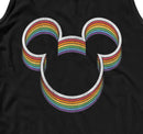 Men's Mickey & Friends Rainbow Logo Tank Top