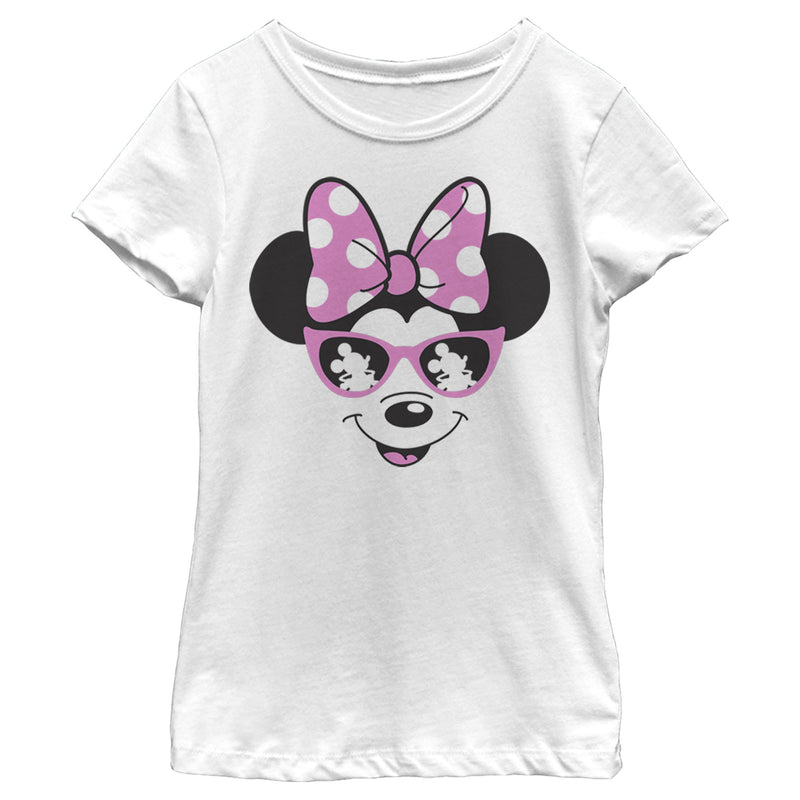 Girl's Mickey & Friends Shaded Minnie T-Shirt