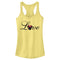 Junior's Mickey & Friends Love Racerback Tank Top