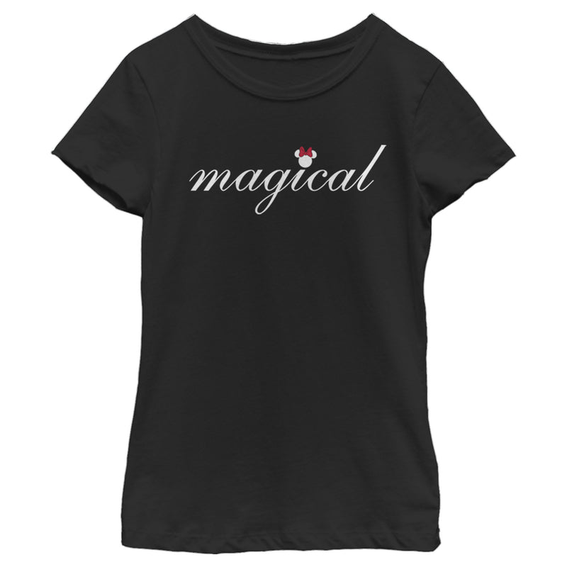 Girl's Mickey & Friends Minnie Mouse Magical T-Shirt