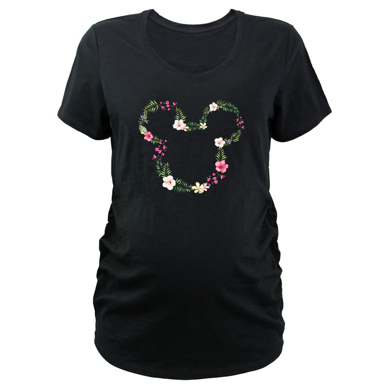 Women's Mickey & Friends Floral Wreath T-Shirt