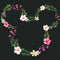 Women's Mickey & Friends Floral Wreath T-Shirt