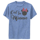 Boy's Mickey & Friends French Minnie Performance Tee