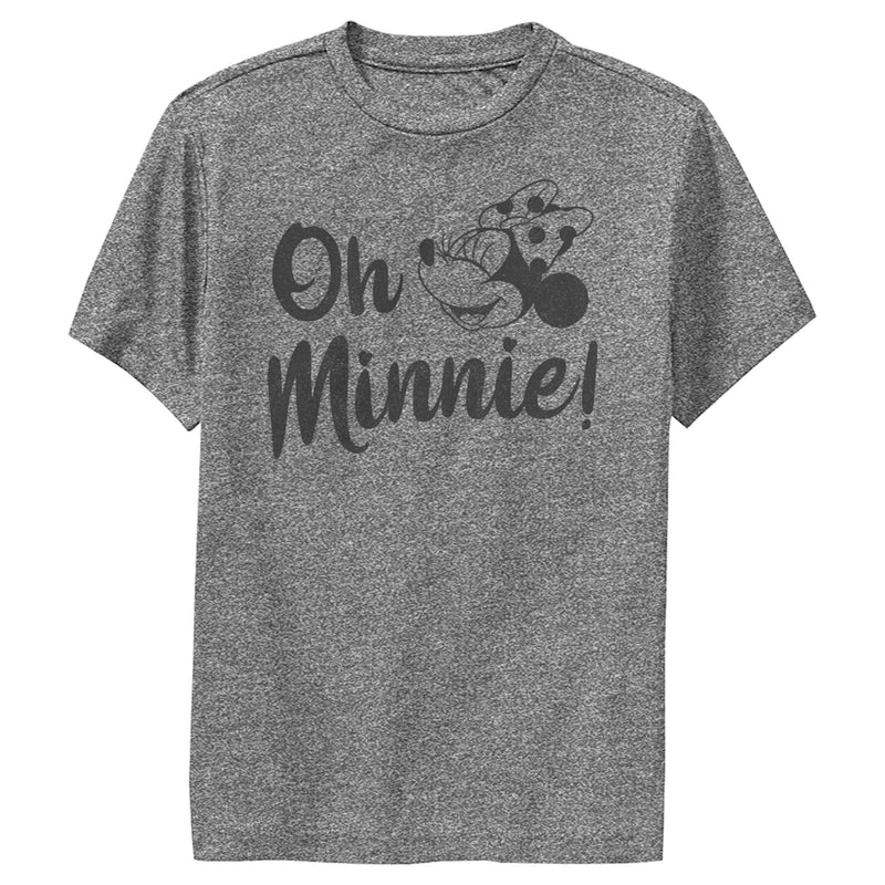 Boy's Mickey & Friends Oh Minnie Performance Tee