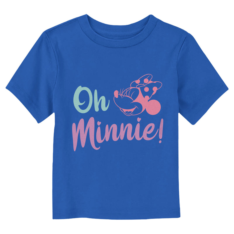 Toddler's Mickey & Friends Oh Minnie Laugh T-Shirt