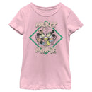 Girl's Mickey & Friends Mickey and Minnie Date Night T-Shirt