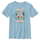 Boy's Mickey & Friends Mickey and Minnie Date Night T-Shirt