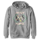 Boy's Mickey & Friends Mickey and Minnie Date Night Pull Over Hoodie