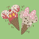 Girl's Mickey & Friends Ice Cream Lovers T-Shirt