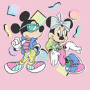 Girl's Mickey & Friends '80s Minnie and Mickey Mouse T-Shirt