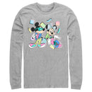 Men's Mickey & Friends '80s Minnie and Mickey Mouse Long Sleeve Shirt