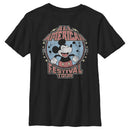 Boy's Mickey & Friends Mickey All American Festival Tour T-Shirt