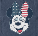 Men's Mickey & Friends Minnie American Bow T-Shirt