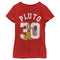 Girl's Mickey & Friends Pluto 30 American Flag T-Shirt