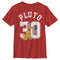 Boy's Mickey & Friends Pluto 30 American Flag T-Shirt