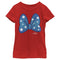 Girl's Mickey & Friends Minnie Mouse Starry Bow T-Shirt