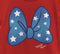 Girl's Mickey & Friends Minnie Mouse Starry Bow T-Shirt