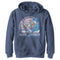 Boy's Mickey & Friends Daisy and Donald Duck Distressed Pull Over Hoodie