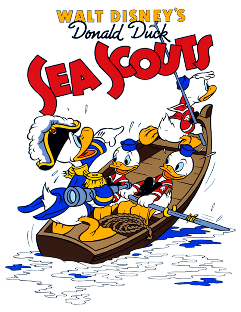 Men's Mickey & Friends Donald Duck Sea Scouts Baseball Tee