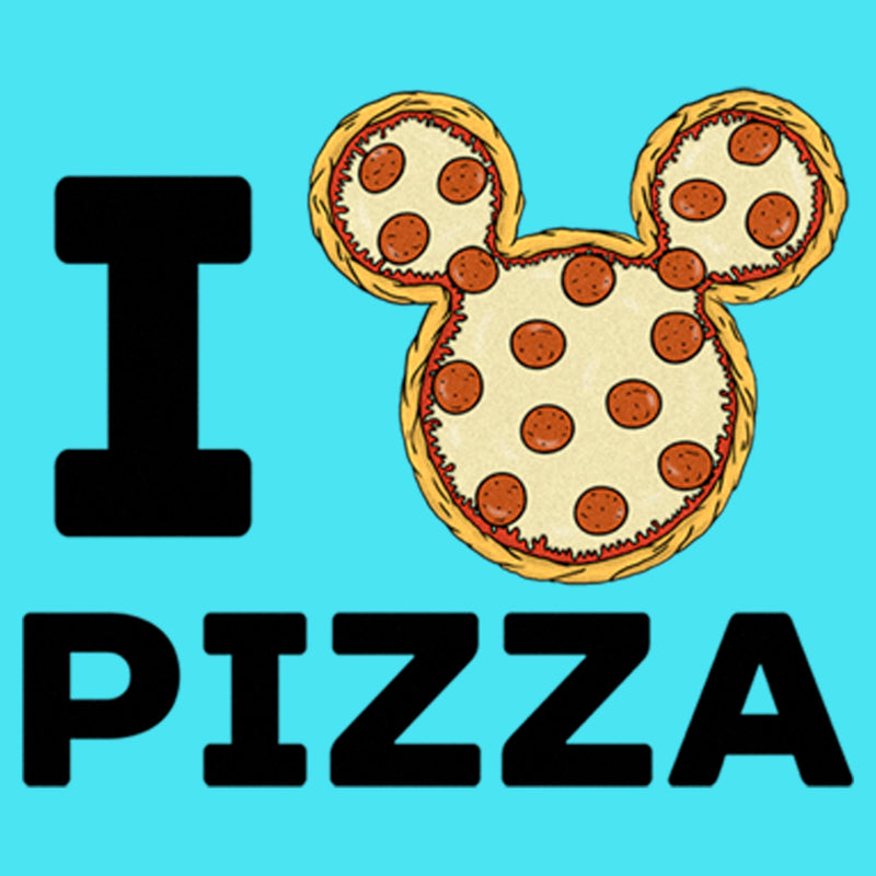 Girl's Mickey & Friends I Love Pizza T-Shirt
