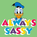 Girl's Mickey & Friends Sassy Donald T-Shirt