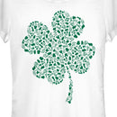 Junior's Mickey & Friends Shamrock Friends T-Shirt