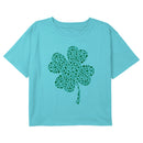 Girl's Mickey & Friends Shamrock Icon Friends T-Shirt