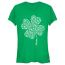 Junior's Mickey & Friends Shamrock Friends T-Shirt