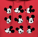 Men's Mickey & Friends Funny Faces Pull Over Hoodie